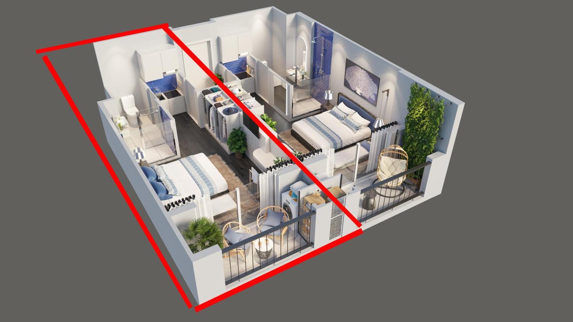P.H.O Apartment フーコック エクステリア 写真