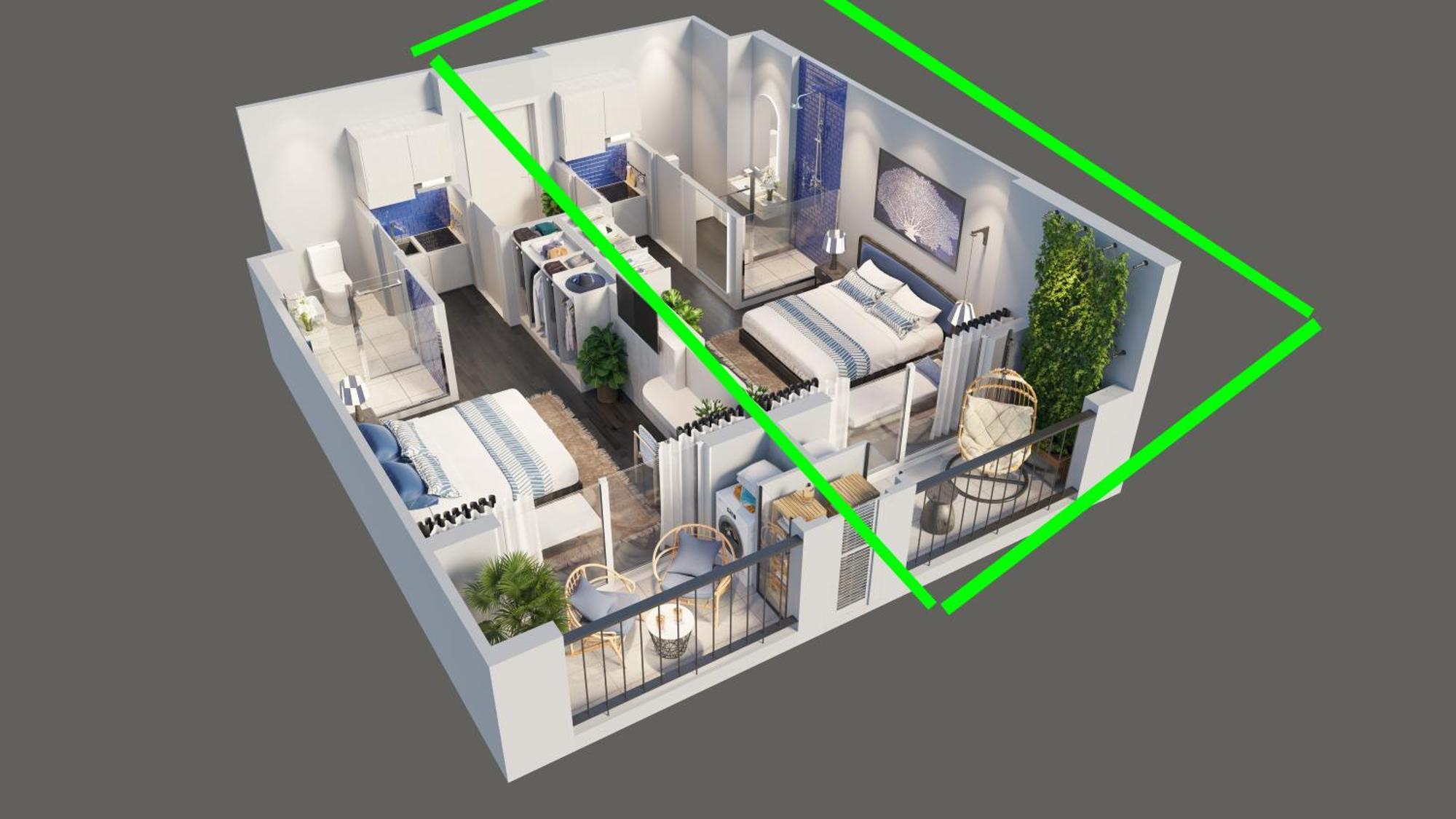 P.H.O Apartment フーコック エクステリア 写真